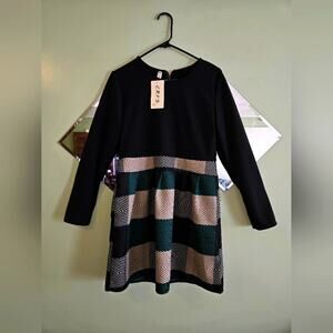 CRFS Black/Green XXL Dress NWT